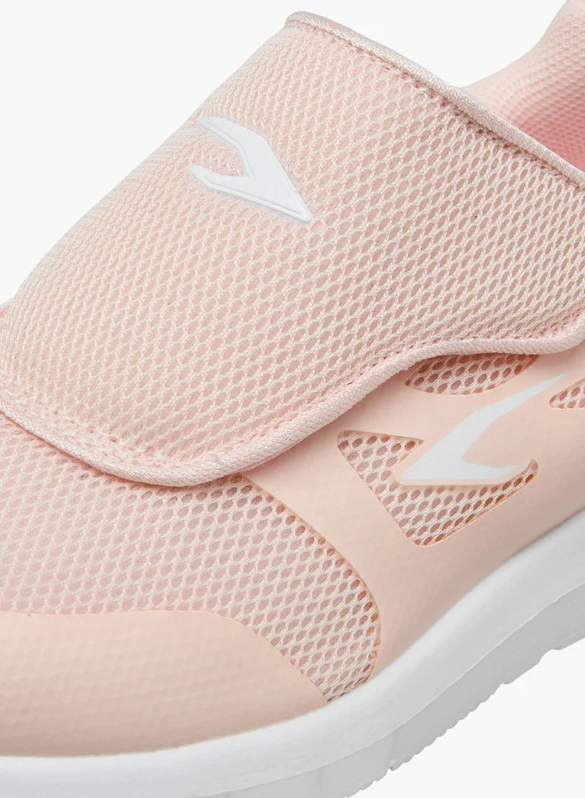 Dash Textured Sports Shoes with Hook and Loop Closure