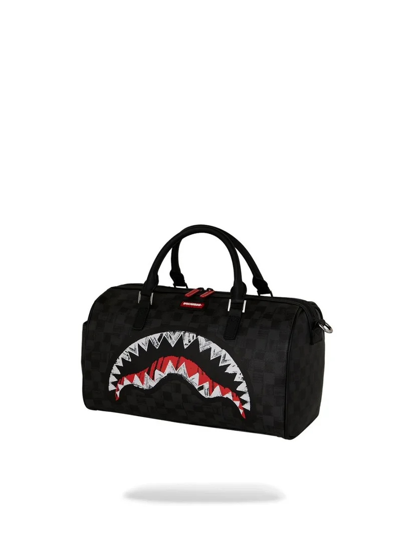 SPRAYGROUND  SG SCRIBBLE SHARK MINI DUFFLE  | Best Price UAE