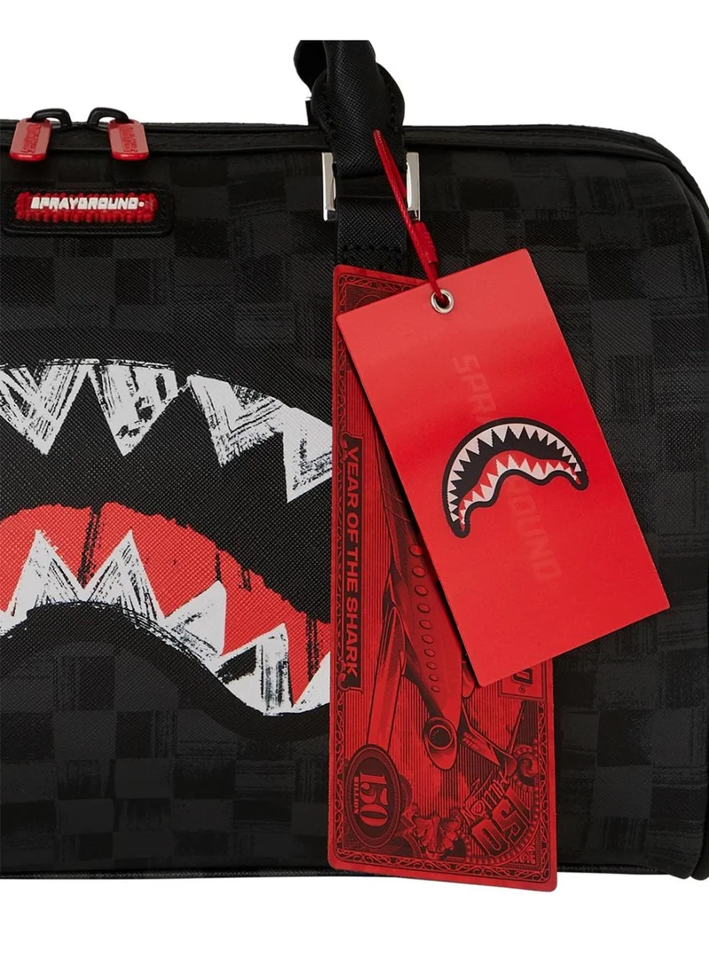 SPRAYGROUND  SG SCRIBBLE SHARK MINI DUFFLE  | Best Price UAE