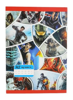 Generic stapled (square) notebook 28 sheets 22.5 * 16 - Multicolour  - Image 1