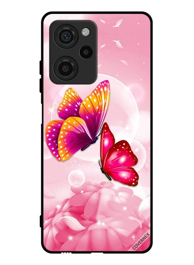 Covernex غطاء حماية لجهاز Xiaomi Poco X5 Pro بتصميم فراشات لطيفة - Image 1