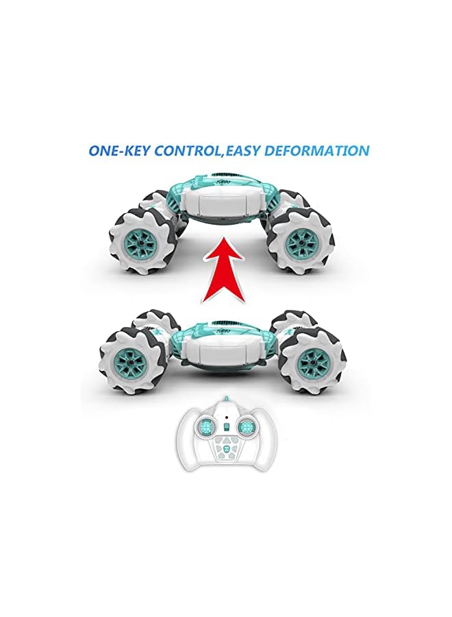 S-012 RC Stunt Car Remote Control Watch Gesture Sensor Deformable Electric Toy Cars All Terrain Speed 2.4GHz 4WD 360°Rotation Whirligig Off-road Vehicle Gift for Kids Boys Birthday  - Image 4