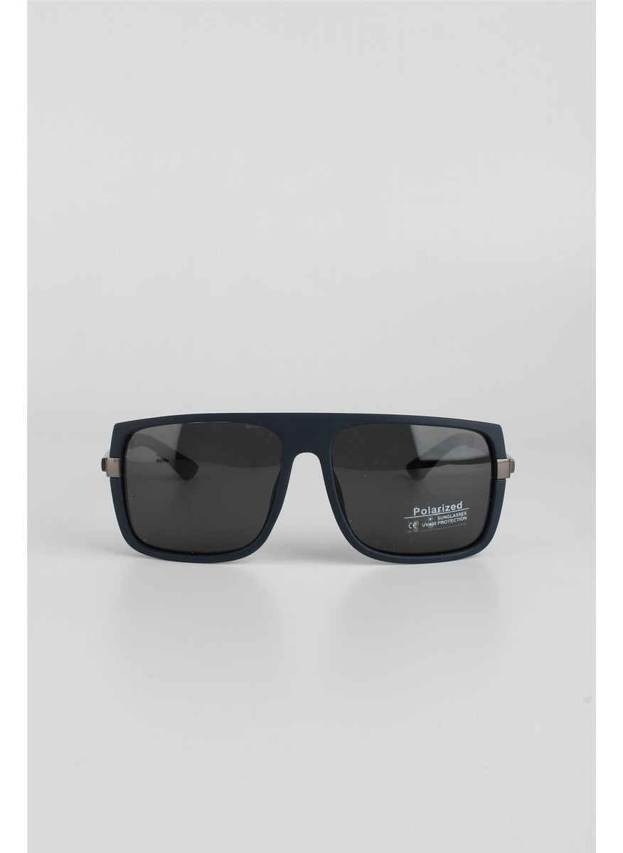 La Viva Navy Blue Matte Polarized Filter Men's Sunglasses G24LV80042R02  - Image 2