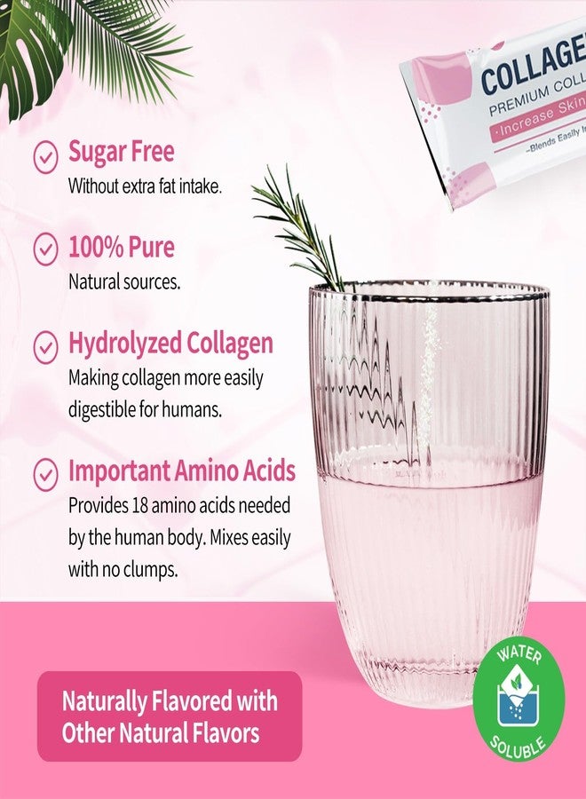 NATURE TARGET Multi Collagen Peptides Powder - Type I, II, III, V, X - Enhanced Absorption, Hydrolyzed Collagen Peptides with Prebiotics, Sugar-Free, Skin Hair Nail & Joint Support, Non-GMO - Image 2