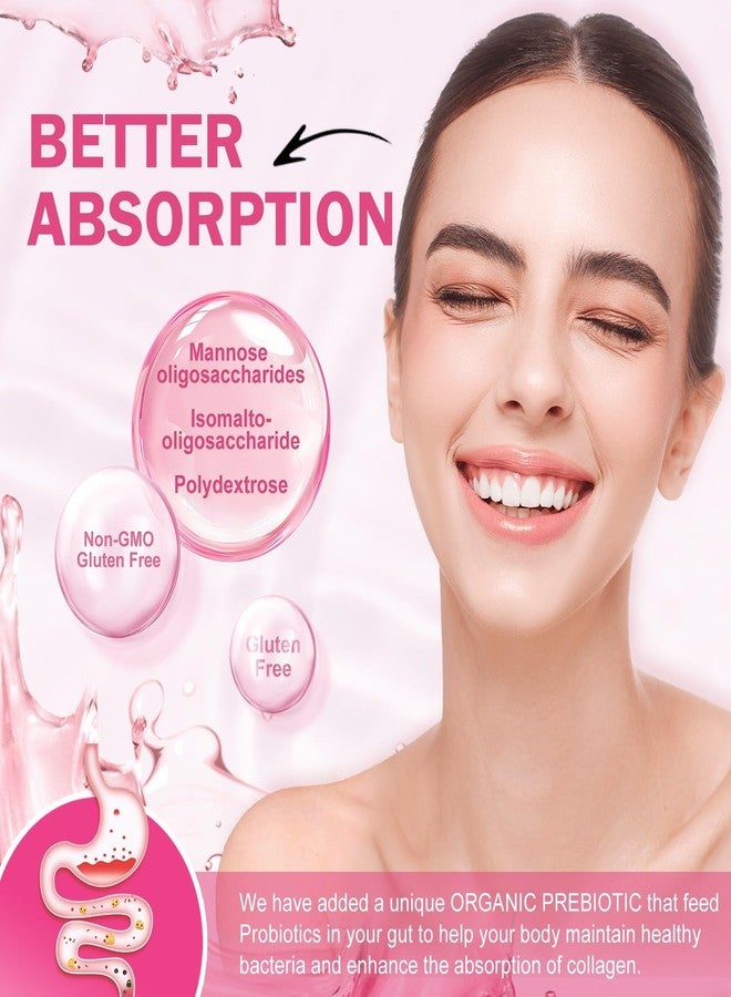 NATURE TARGET Multi Collagen Peptides Powder - Type I, II, III, V, X - Enhanced Absorption, Hydrolyzed Collagen Peptides with Prebiotics, Sugar-Free, Skin Hair Nail & Joint Support, Non-GMO - Image 4