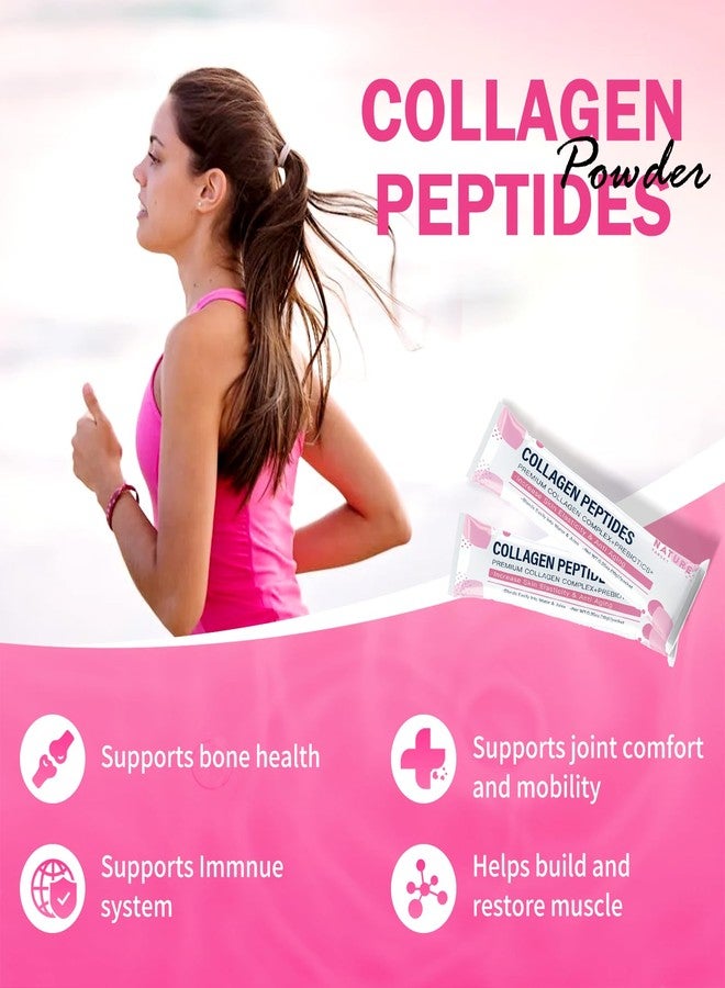 NATURE TARGET Multi Collagen Peptides Powder - Type I, II, III, V, X - Enhanced Absorption, Hydrolyzed Collagen Peptides with Prebiotics, Sugar-Free, Skin Hair Nail & Joint Support, Non-GMO - Image 5