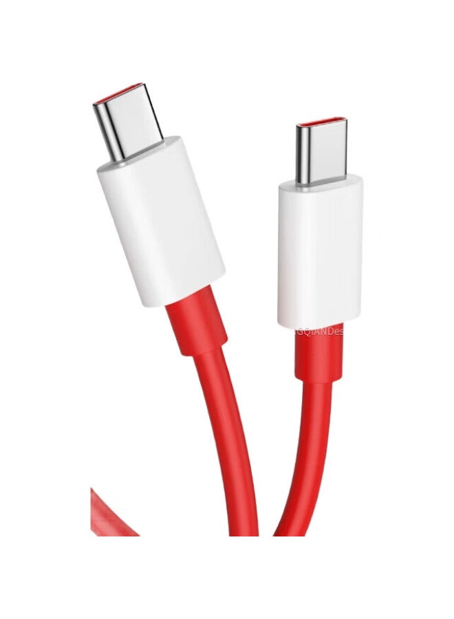 Win Potential Yingqian Compatible With Oneplus Data Cable, Double-Ended Type-C Charging Cable, 65W Fast Charging, 2 Meters Extended, 1+8T/9/9R/9Rt/9Pro, Eight-Nine Pd Charger Cable, Compatible With Samsung Phones - Image 2