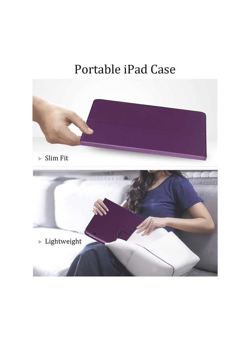 Captaintech Huawei Media Pad Case for Huawei T3 10 Case, 9.6 inch Smart Texture Tablet Cover  Leather Tablet Case Magnetic Closure Tablet  for Huawei Media Pad T3 10 AGS-WO9 AGS-L09 and Honor Play Pad 2(White) - Image 4