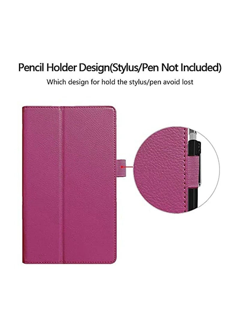 Captaintech Huawei Media Pad Case for Huawei T3 10 Case, 9.6 inch Smart Texture Tablet Cover  Leather Tablet Case Magnetic Closure Tablet  for Huawei Media Pad T3 10 AGS-WO9 AGS-L09 and Honor Play Pad 2(White) - Image 3