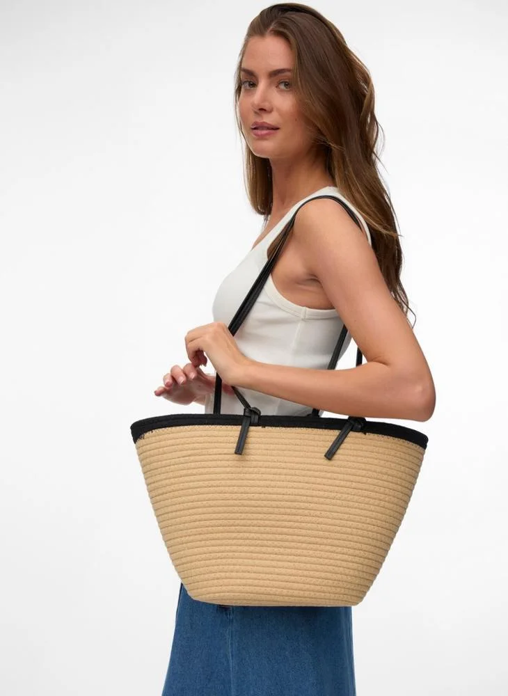 Vero Moda Textured Tote Bag