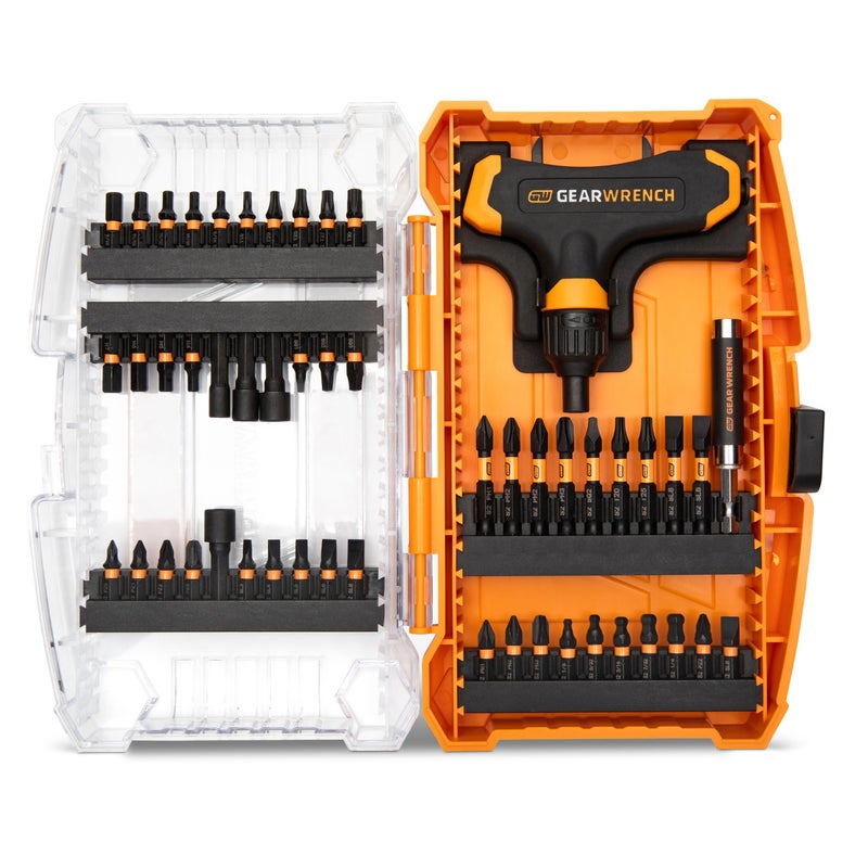 GEARWRENCH 51 Piece Micro Bit Set With Ratcheting T-Handle | 83535D - Image 1