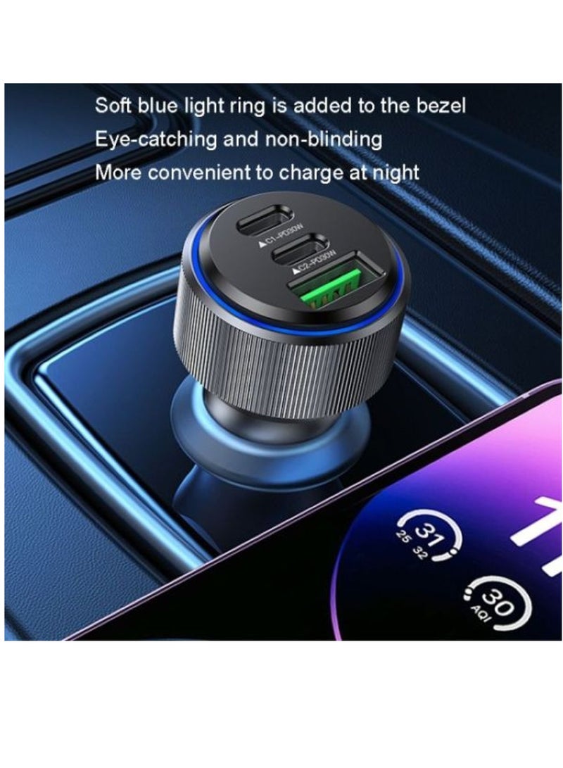 Yesido Super Fast Dual USB-C 30W Compatible Car Charger - Image 5