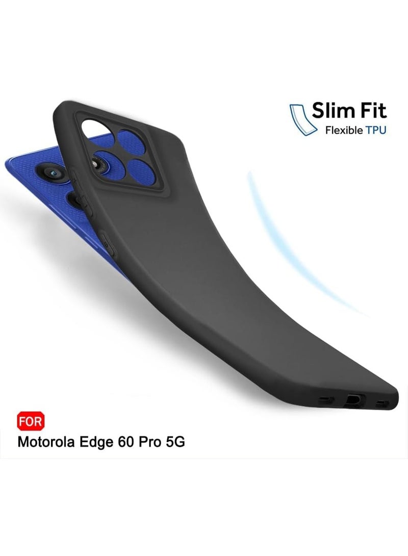 Muzz حافظة موتورولا إيدج 60 برو، غطاء TPU رقيق مع حماية الكاميرا مضاد للخدش، حافظة مرنة نحيفة تناسب هاتف موتورولا إيدج 60 برو 2025 - Image 2