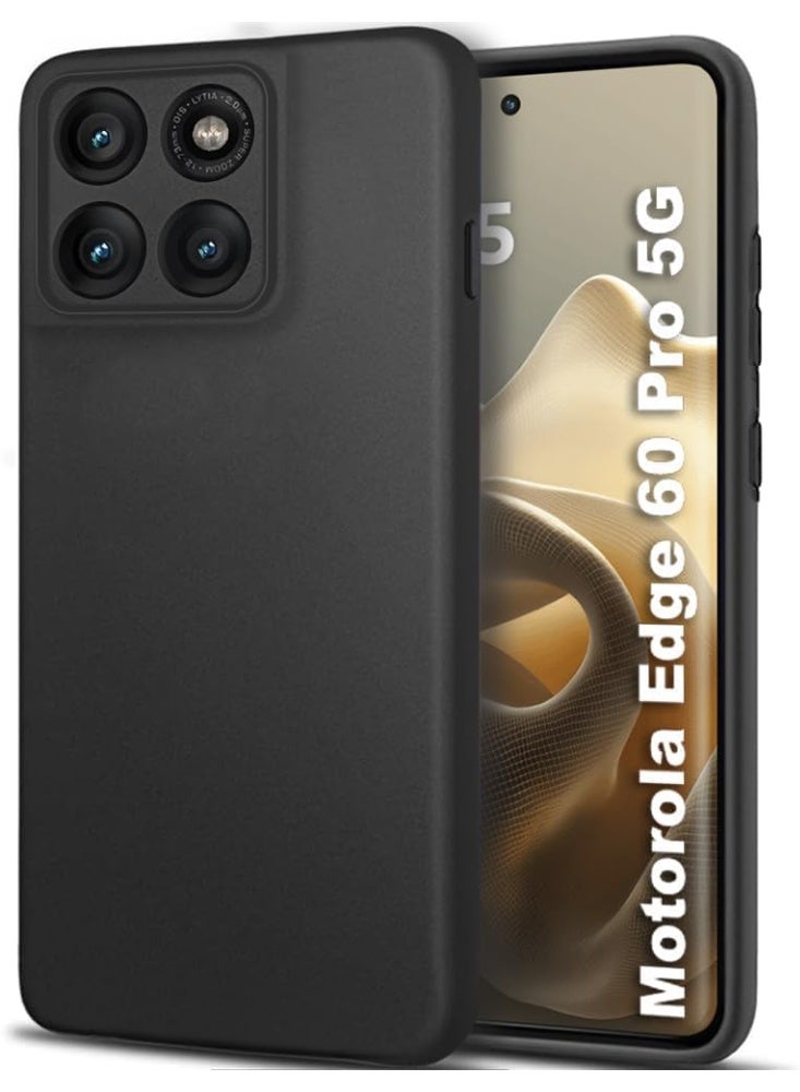 Muzz حافظة موتورولا إيدج 60 برو، غطاء TPU رقيق مع حماية الكاميرا مضاد للخدش، حافظة مرنة نحيفة تناسب هاتف موتورولا إيدج 60 برو 2025 - Image 1
