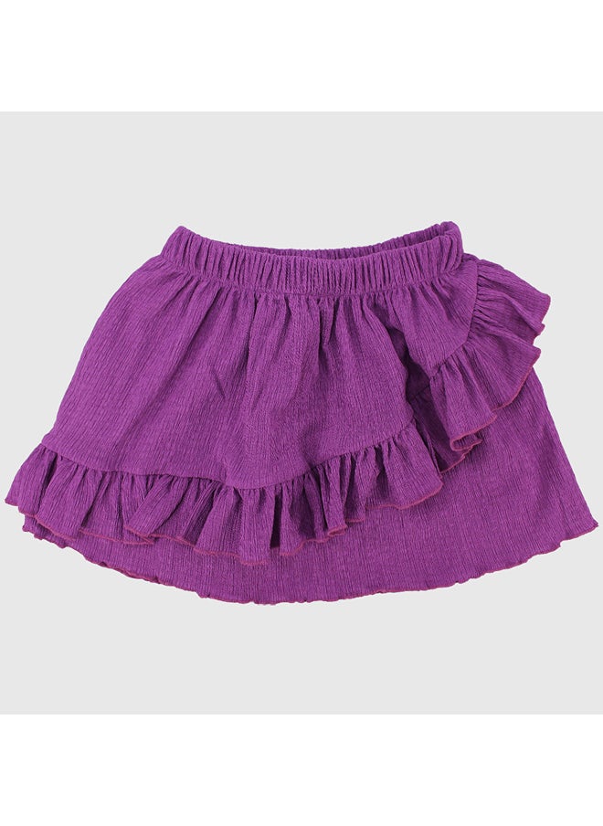 playmore Purple Ruffled Skirt  - Image 2
