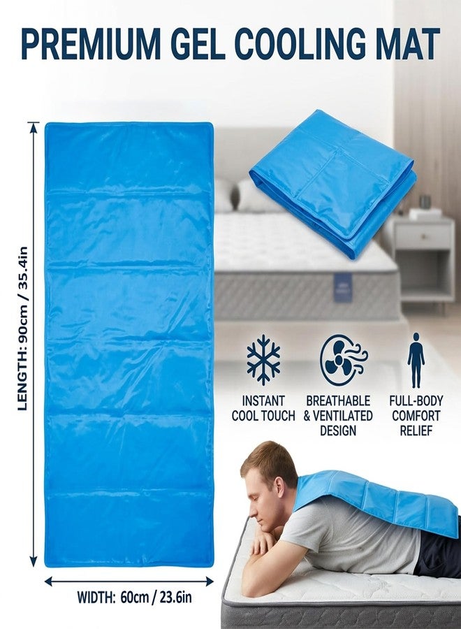 Ruheaou Gel Soft Flexible Ice Pack for Injuries Reusable - (Large: 24"x36" for Hip, Shoulder, Knee, Back - Comfy Cold Pack Compress for Swelling, Bruises, Surgery - Image 5