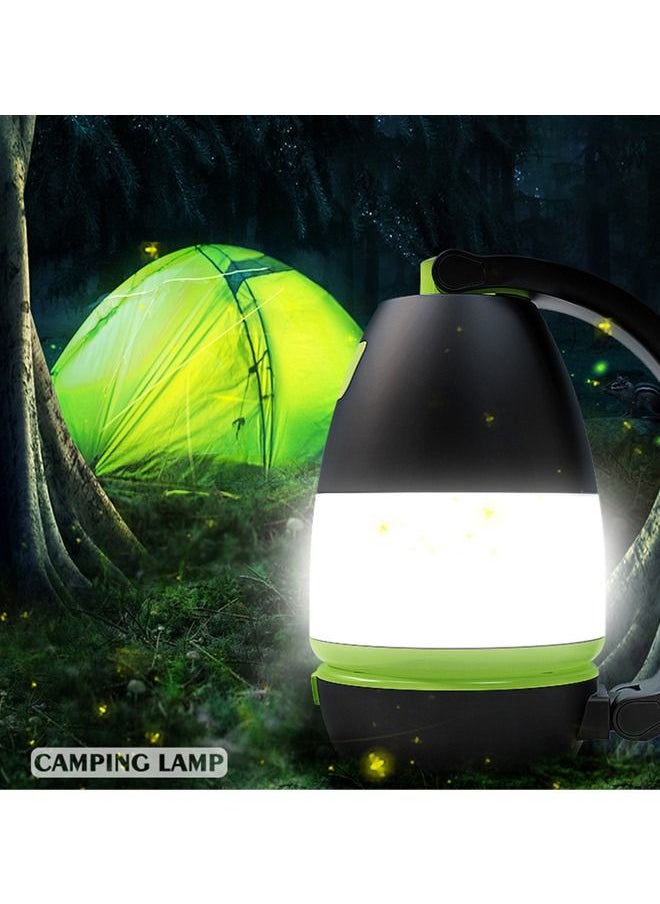 Outdoor Power Supply Multifunctional Mobile Lighting Soft Light Suitable for Camping/outdoor Lighting/Travel/Phone Charging (Black)