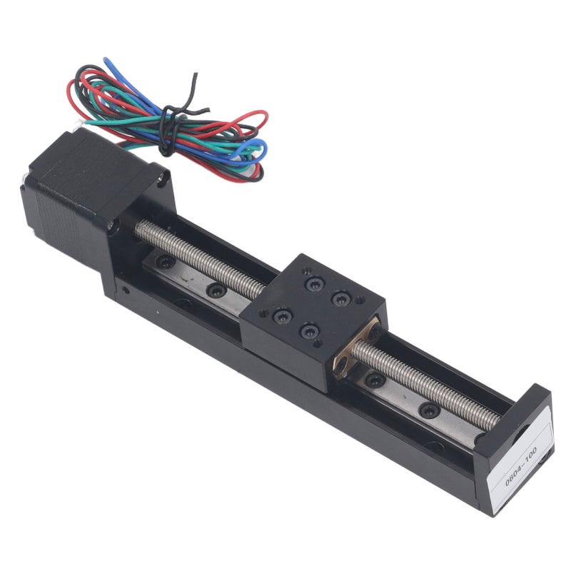 Linear Stage Actuator 100mm Effective Stroke T6x4 Screw 28 Stepper Motor Linear Rail Guide Slide Actuator - Image 3