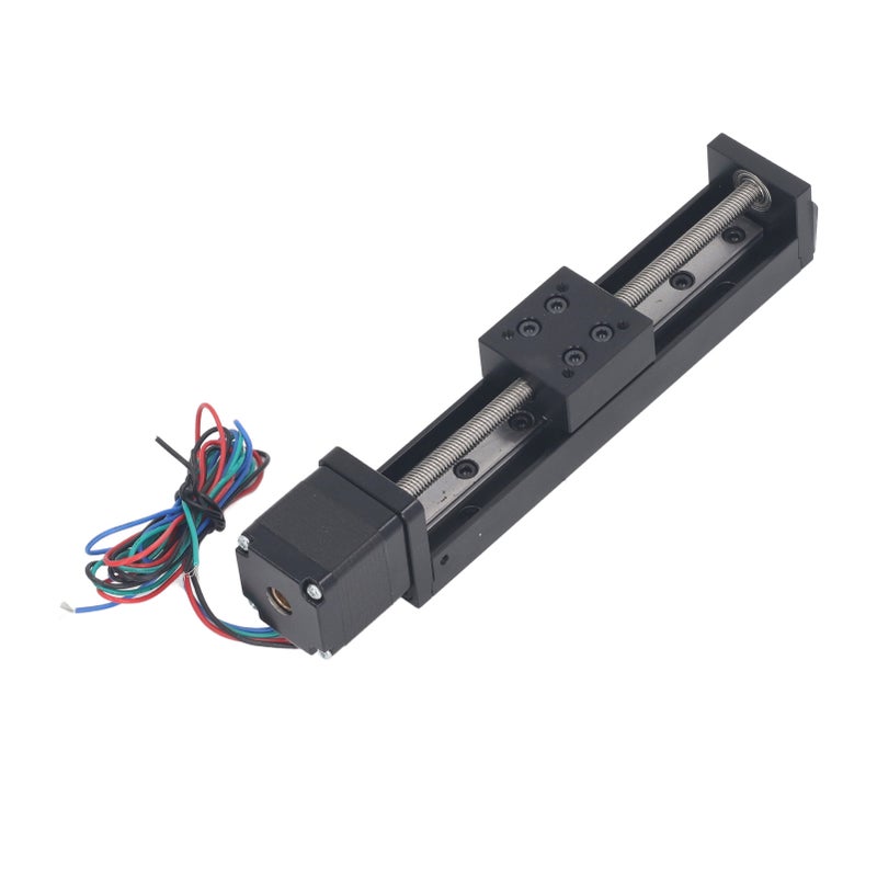 Linear Stage Actuator 100mm Effective Stroke T6x4 Screw 28 Stepper Motor Linear Rail Guide Slide Actuator - Image 4