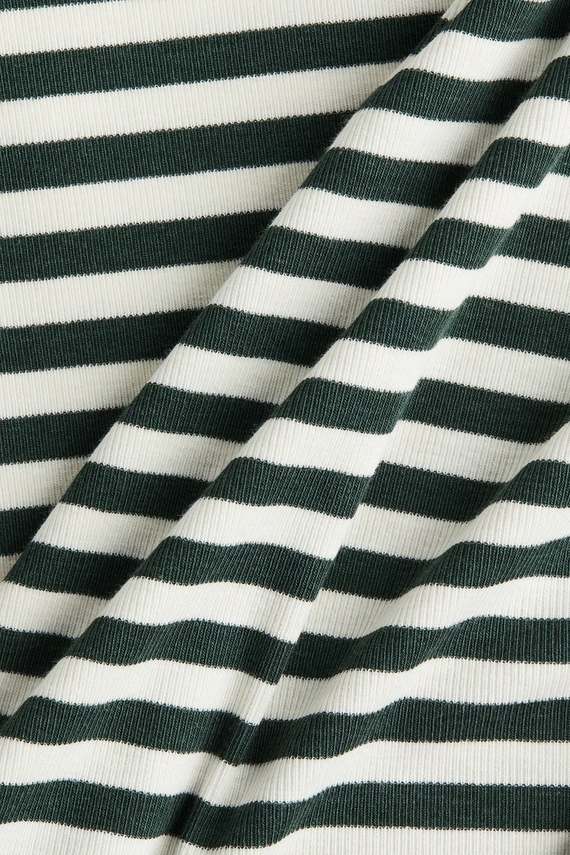 H&M MAMA Ribbed jersey top