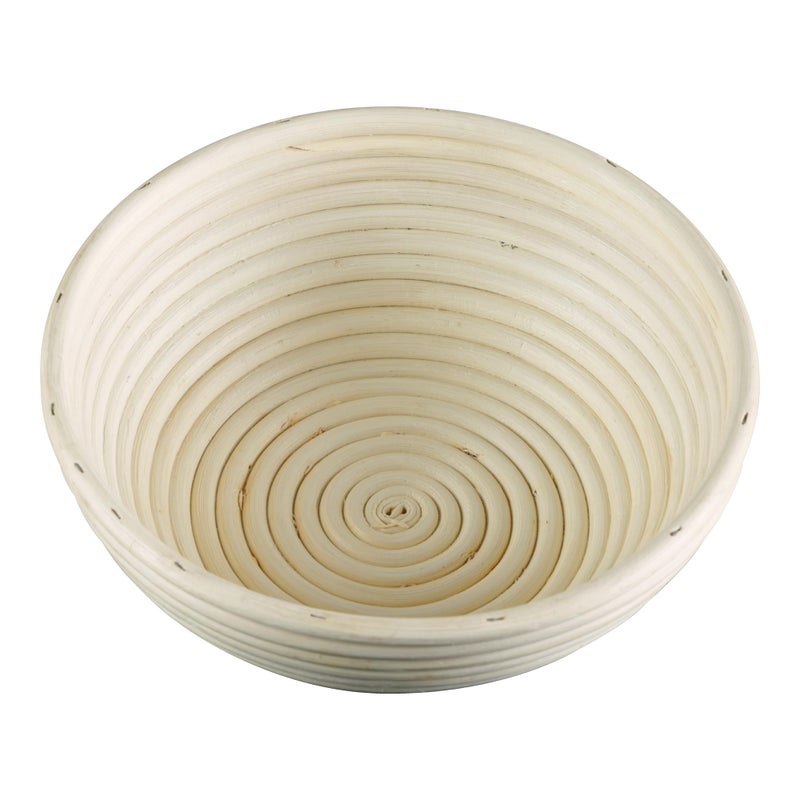 Frieling Banneton Bread Proofing Basket - 8-Inch, Beige, Round - Sourdough Proofing Basket & Bread Bowls for Rising & Baking - Image 1