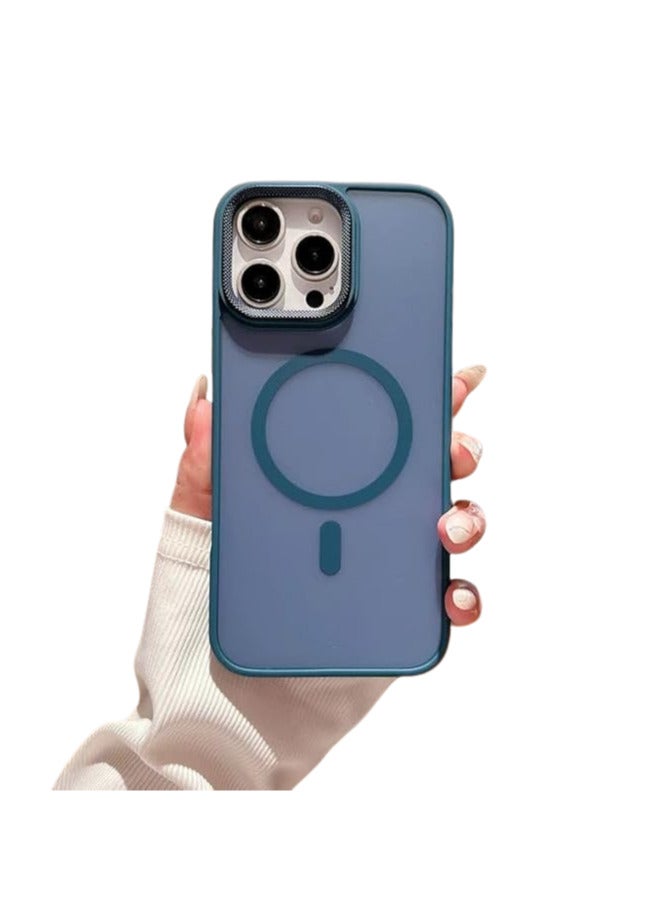 Eco Case for iPhone 12 Case Magnetic Translucent Matte Phone Cases [Compatible with MagSafe] Thin Slim Fit Shockproof Bumper Hard Protective Cover for Women Men Girls  - Image 1