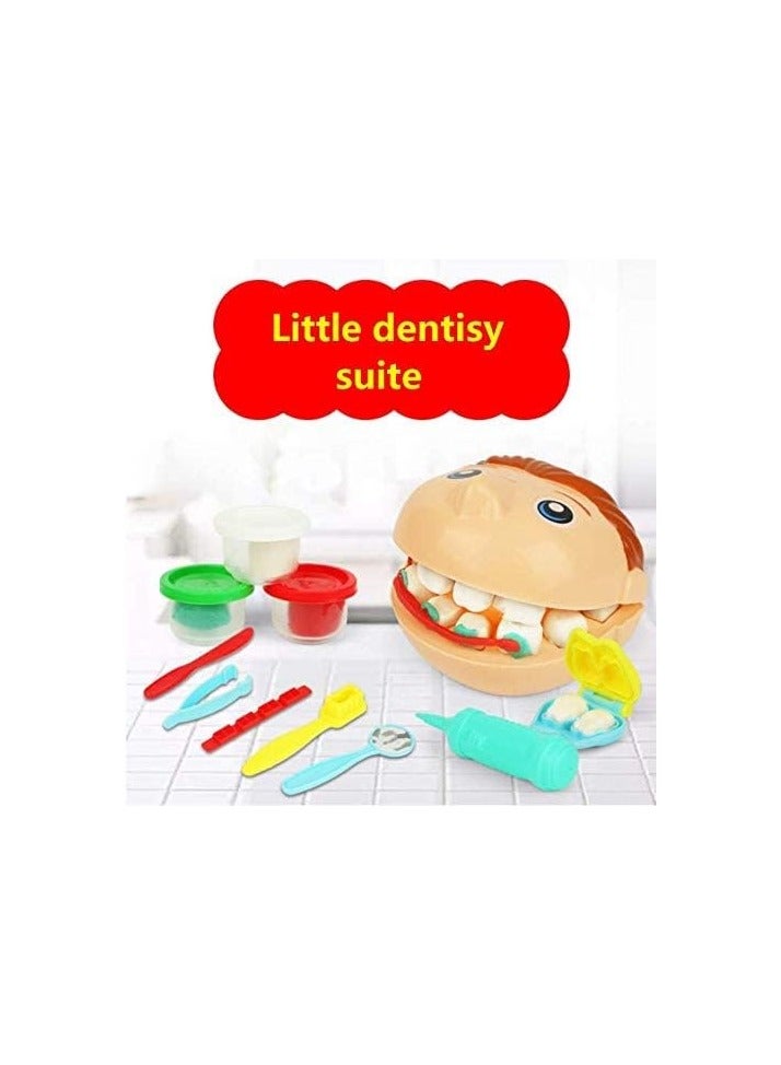 Whynot Interactive Dentist Play Set for Kids – 16-Piece Dough Toy Kit with Dental Tools for Drilling & Filling – Educational Gift for Boys & Girls Ages 3 to 5 - Image 2