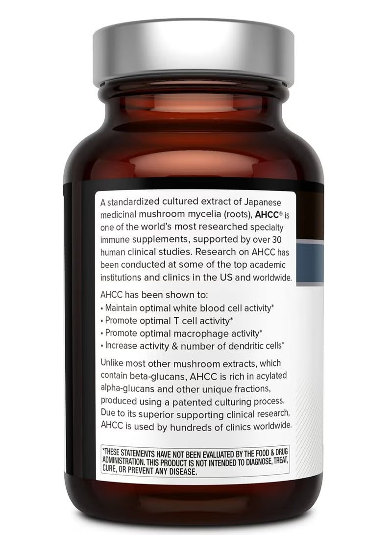 Quality of Life Labs, Kinoko Platinum AHCC, 60 Veggie Capsules - Image 5