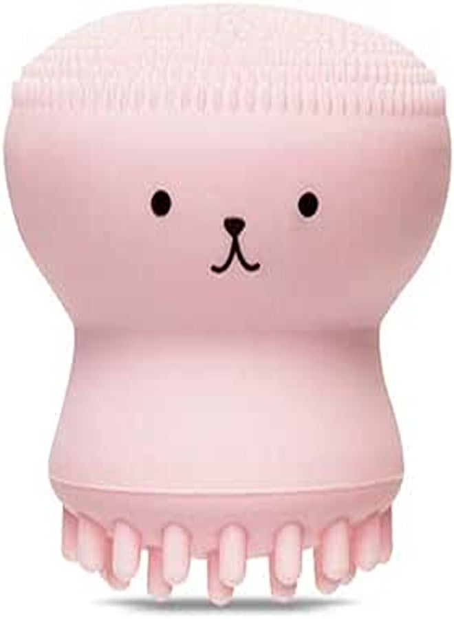 Etude House My Beauty Tool Exfoliating Jellyfish Silicon Brush - Rose