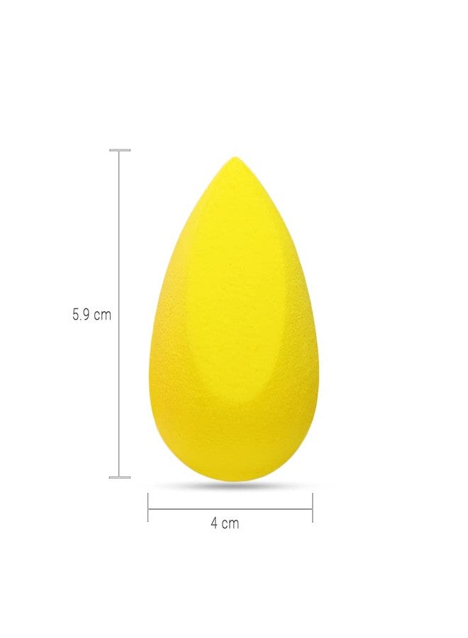 ALLURE Makeup Blender Sponge, Cut Drop Yellow - Image 2