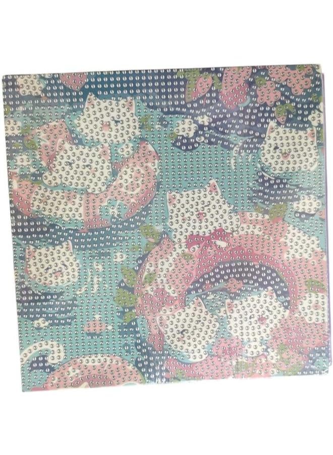 Diamond Painting Kit for Kid Develop Focus Skill and Patience Improve Visual Cordination 20 X 20 cm blue - Image 1