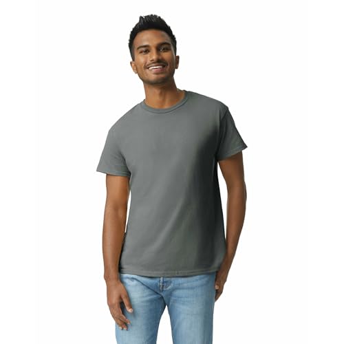Gildan Adult Ultra Cotton TShirt Style G2000 Multipack Charcoal 10Pack Large - Image 3