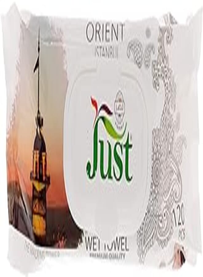 Just Baby Wipes - 120 Pcs