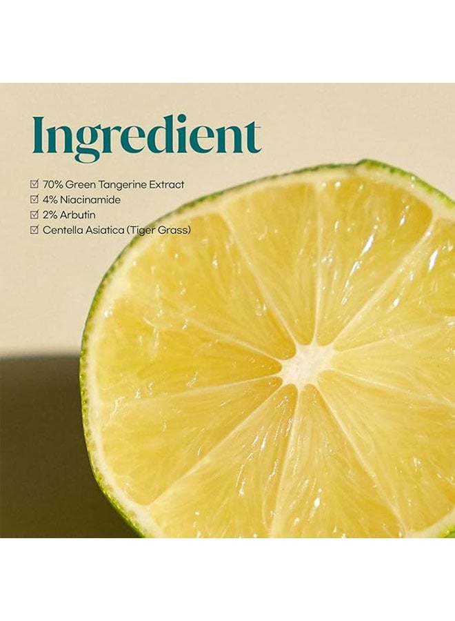 مصل فيتامين سي الخضراء 40 مل، مكافحة الشيخوخة، ندوب حب الشباب، الخطوط الدقيقة، علاج الصبغة المفرطة والدوائر الداكنة للبشرة الحساسة - Image 4