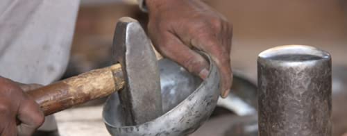 VISION CRAFTED sarbloh Utensils for Cooking & Health Benefits of Cooking in Sarbloh (Sarbloh Bowl Dia 8 inch) - Image 5