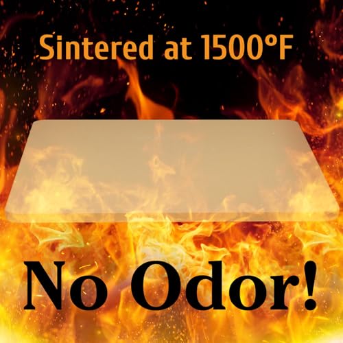 GDGZJJD Extra Large Pizza Stone 24" x 18",Cooking Stone for Grill Rectangular, Baking Pizza Stone for bread, Ideal for Grilling Baking Several Sizes of Pizzas - Image 5