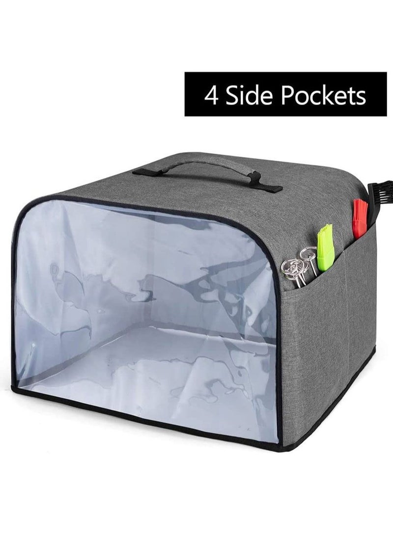 Excefore Air Fryer Cover, Toaster Cover, Kitchen Dust Cover for Ninja Foodi Grill, Durable Home Kitchen Air Fryer Cover Suitable for kitchen, clean and easy to clean - Image 4