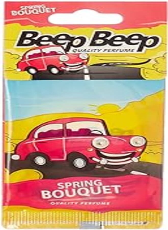 Areon Beep-Beep card freshener - spring bouquet - for car 