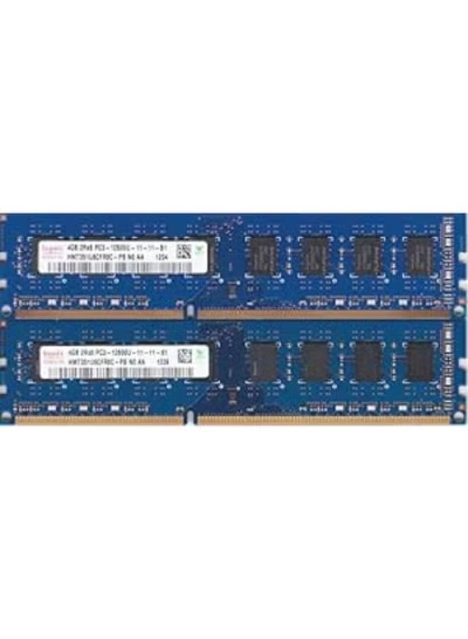 رامات كمبيوتر مكتبي DDR3 سعة 8 جيجابايت (2×4 جيجا) سرعة 1600 ميجاهرتز أداء سريع بتقنية القناة المزدوجة - Image 2