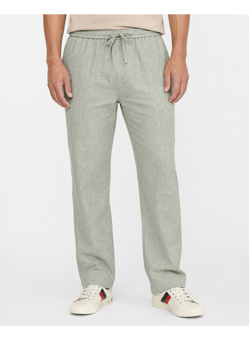 WHITE RABBIT Men’s Linen Pants Designed with a relaxed fit - Image 1