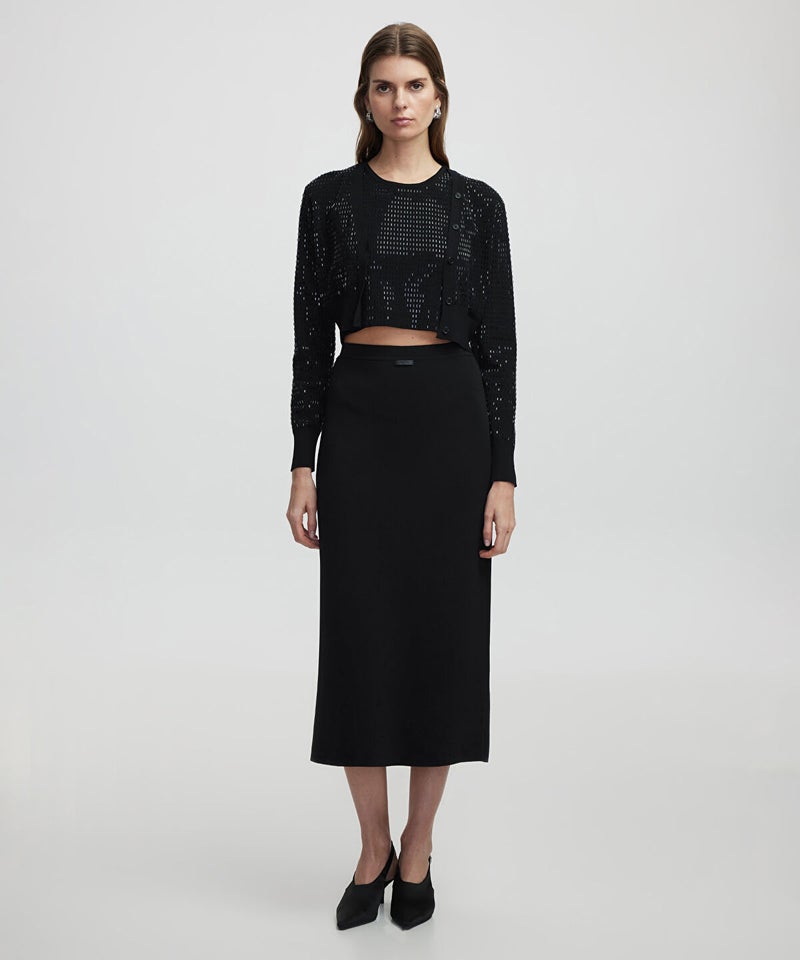 Ipekyol Crop Cardigan With Rhinestones - Image 4