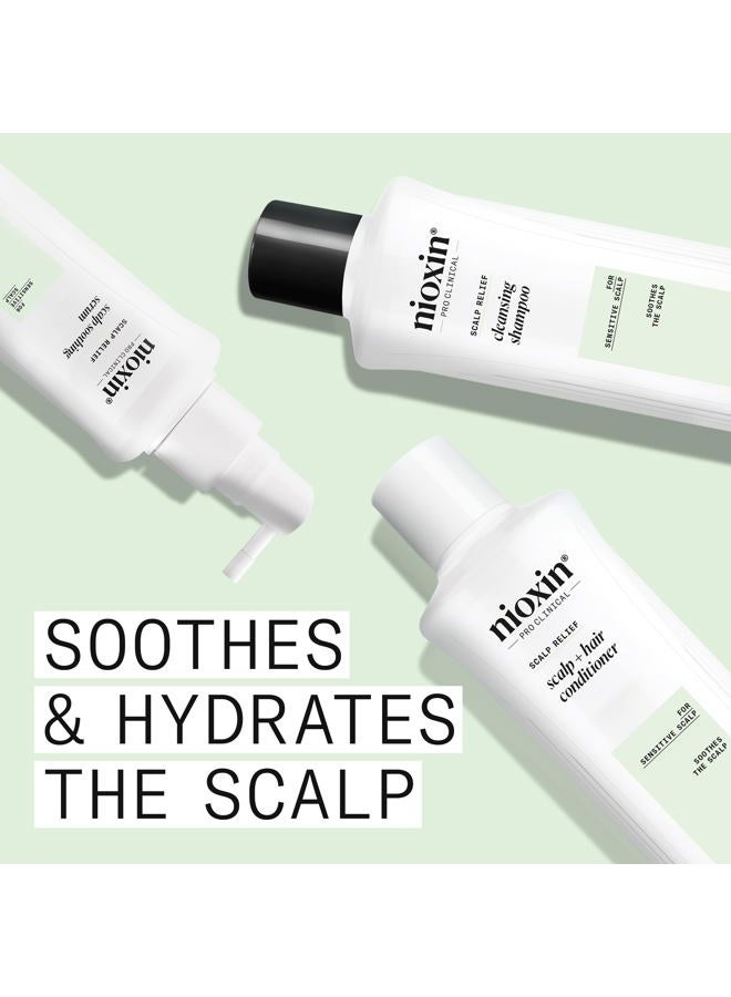 Nioxin Scalp Relief Hair Conditioner | Soothes, Hydrates, & Thickens Hair | For Sensitive, Dry, and Itchy Scalp | Made with Aloe Vera & Vitamin E | 6.7 fl oz  - Image 4