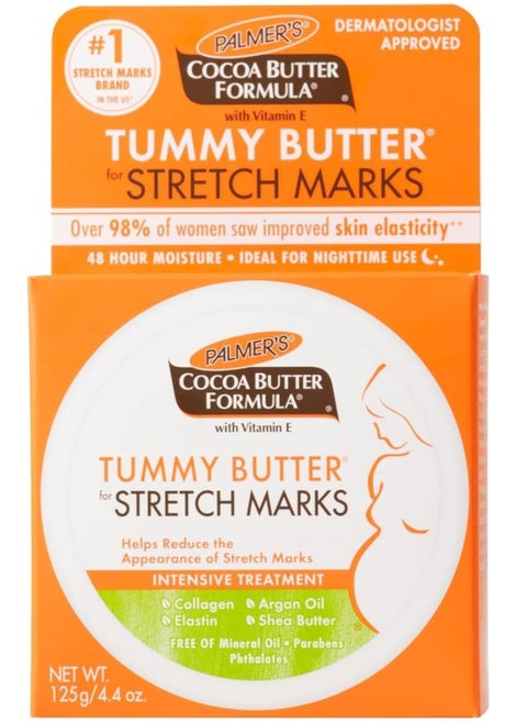 Tummy Butter For Stretch Marks Cocoa Butter Formula Jar 125 G