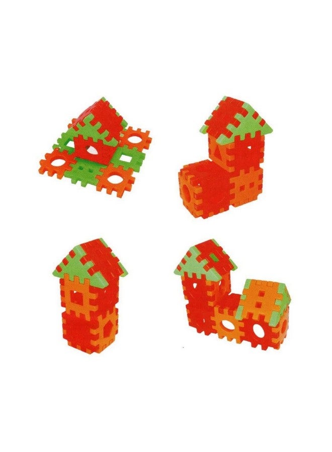 رويال لعبة مكعبات البناء الملكية للأطفال من سن 3 سنوات فما فوق، 20 قطعة (متعددة الألوان) - Image 1