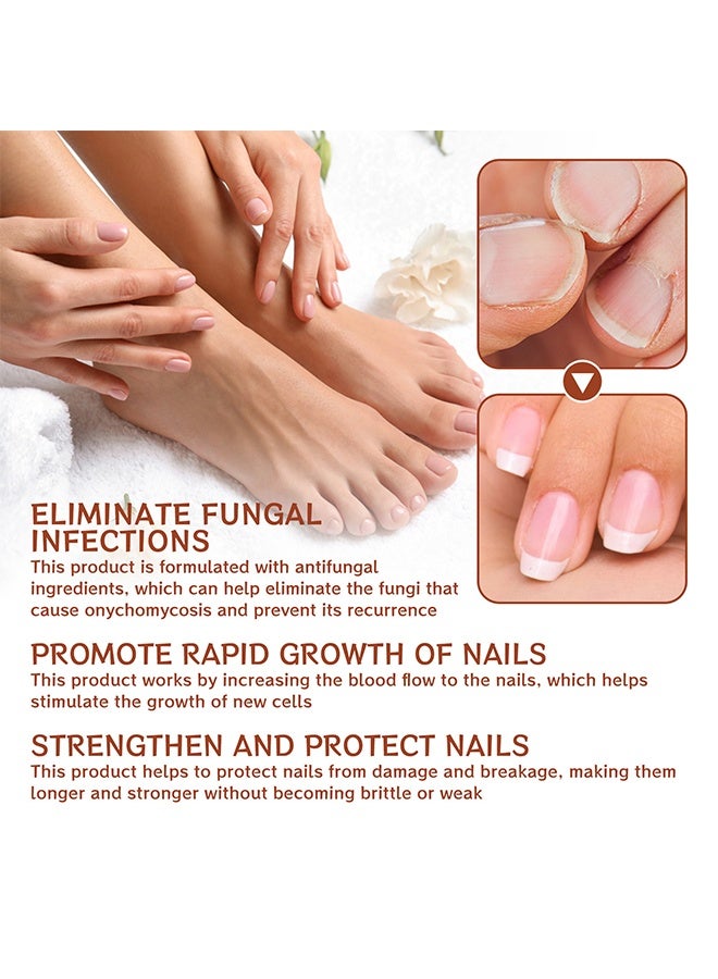 Jaysuing 7 Day Nail Repairing Serum – Nail Repair Oil for Damaged and Brittle Nails, Promotes Faster Nail Growth and Strengthens Nails, Transparent Treatment 20ml - Image 4