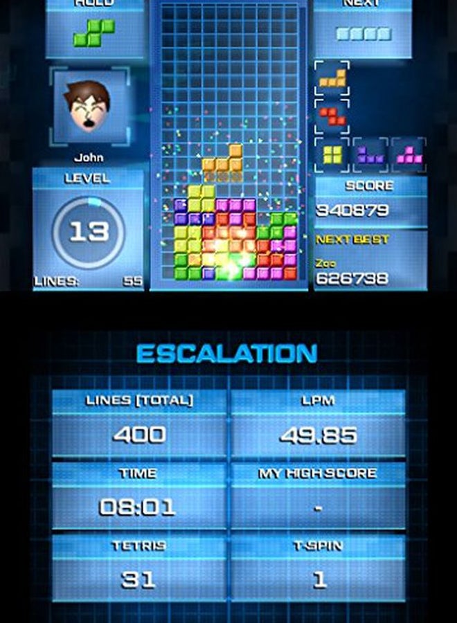 Nintendo Tetris Ultimate (Intl Version) - Puzzle - nintendo_3ds - Image 2