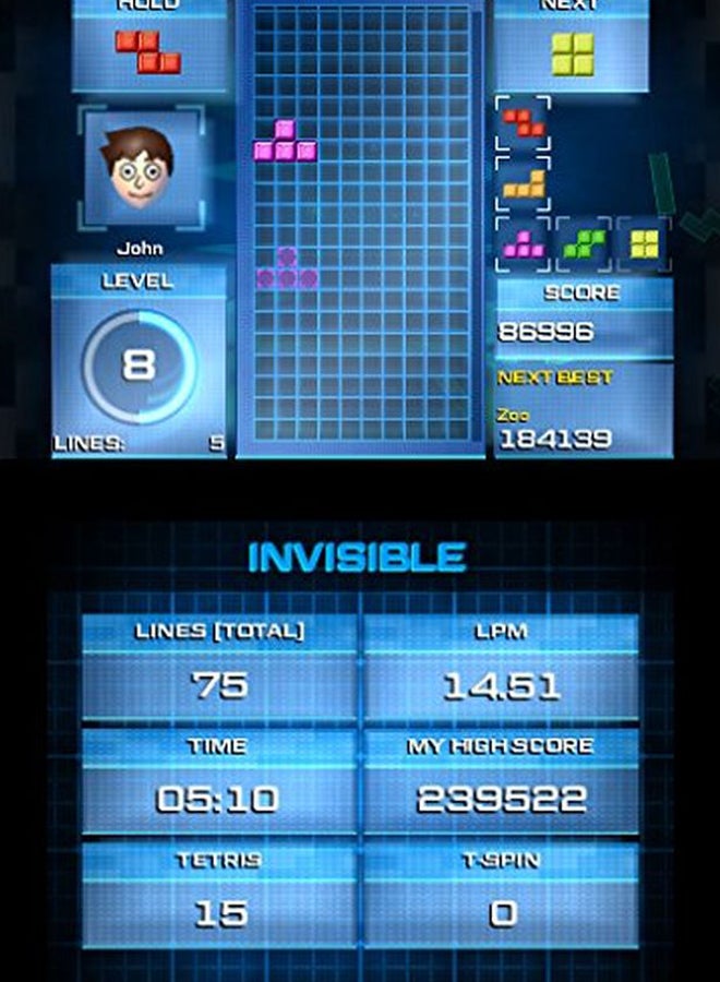 Nintendo Tetris Ultimate (Intl Version) - Puzzle - nintendo_3ds - Image 3