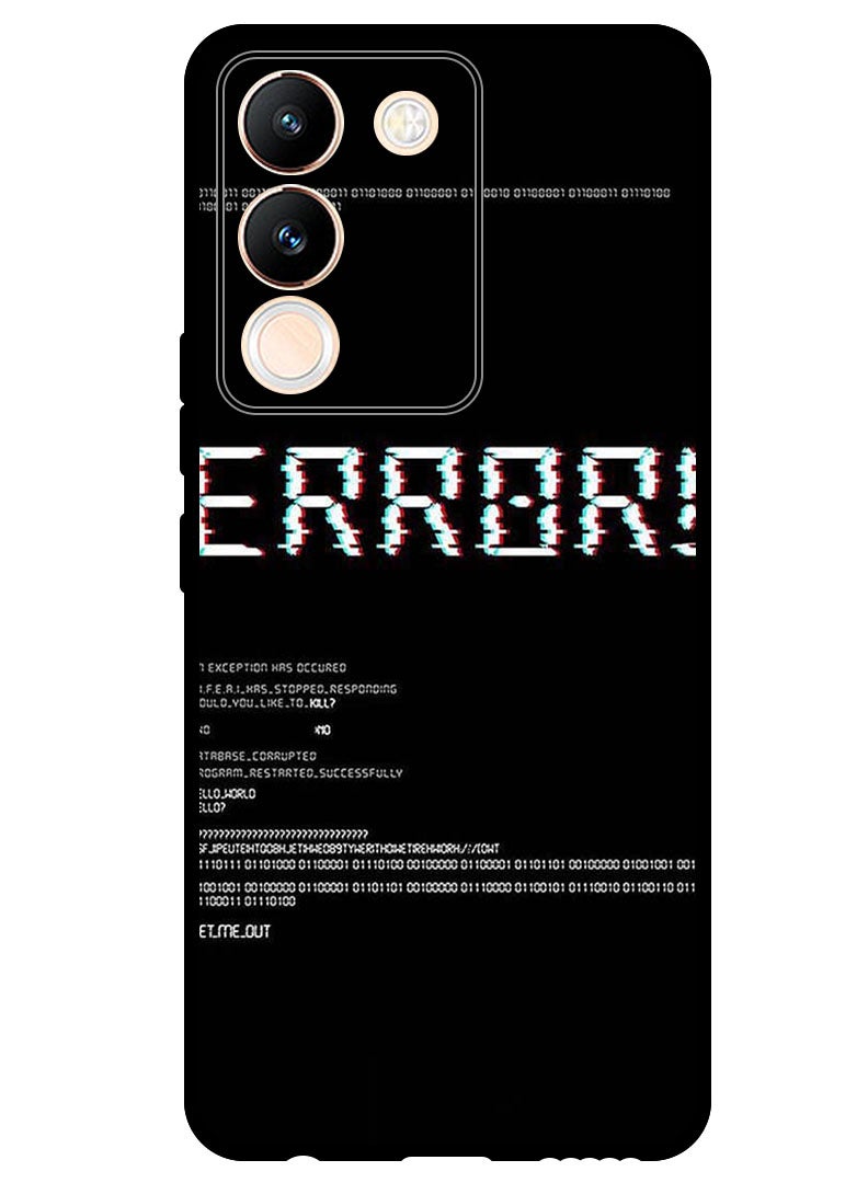 Theodor Protective Case Anti Scratch Shock Proof Bumper Cover For Vivo V29e Error - Image 1