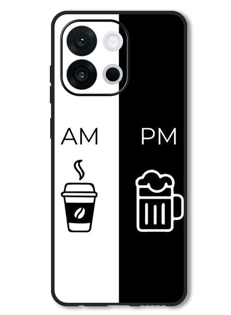 Theodor Case Compatible with OnePlus 13T 6.32 Inch Protection Shockproof Bumper Cover AM - PM - Image 1