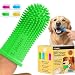 Jasper Dog Toothbrush, 360 Degree Pet Tooth Brushing Kit, Cat Toothbrush, Canine Dental Care & Teeth Cleaning Kit, Pet Finger Tooth Brush, Use with Dog Toothpaste, 4-Pack Neon - Image 2